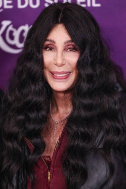 Cher, Santa Monica İskelesi 'nde 24 Ekim 2024' te Santa Monica, Los Angeles, Kaliforniya, ABD 'de düzenlenen' KOOZA 'adlı kırmızı halı prömiyerine geldi..