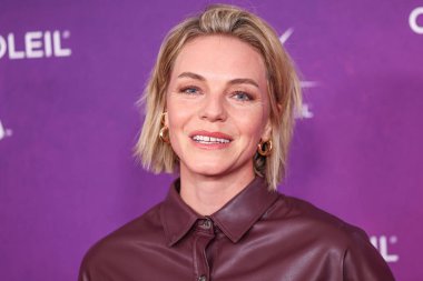 Eloise Mumford, Cirque du Soleil 'in' KOOZA 'adlı kırmızı halı galasına 24 Ekim 2024' te Santa Monica İskelesi 'nde gerçekleştirildi..