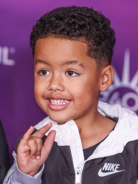 Slash Electric Alexander Edwards (Alexander Edwards ve Amber Rose 'un oğlu), 24 Ekim 2024' te Santa Monica, Los Angeles, Kaliforniya, ABD 'de düzenlenen Cirque du Soleil' in 'KOOZA' Kırmızı Halı galasına geldi..