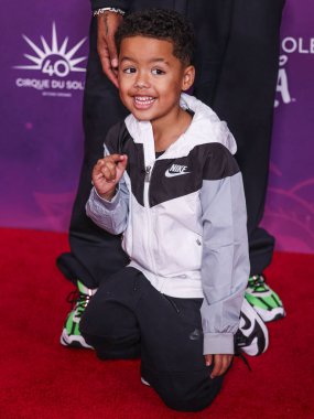 Slash Electric Alexander Edwards (Alexander Edwards ve Amber Rose 'un oğlu), 24 Ekim 2024' te Santa Monica, Los Angeles, Kaliforniya, ABD 'de düzenlenen Cirque du Soleil' in 'KOOZA' Kırmızı Halı galasına geldi..