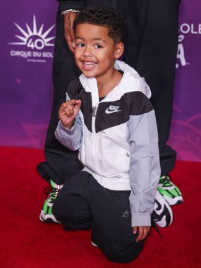 Slash Electric Alexander Edwards (Alexander Edwards ve Amber Rose 'un oğlu), 24 Ekim 2024' te Santa Monica, Los Angeles, Kaliforniya, ABD 'de düzenlenen Cirque du Soleil' in 'KOOZA' Kırmızı Halı galasına geldi..