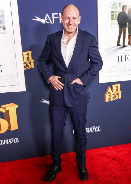 Lee Grumett, 25 Ekim 2024 'te Hollywood, Los Angeles, Kaliforniya, ABD' deki TCL Çin Tiyatrosu IMAX 'ta düzenlenen Sony Pictures' Here 'ın 2024 Dünya Gösterimi' ne geldi..