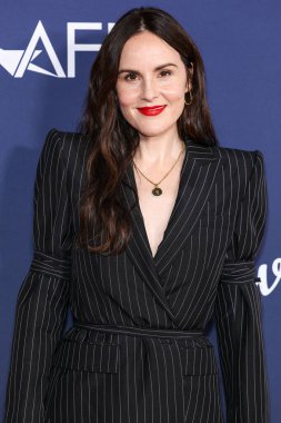Michelle Dockery, 25 Ekim 2024 'te Hollywood, Los Angeles, Kaliforniya, ABD' deki TCL Çin Tiyatrosu IMAX 'ta düzenlenen Sony Pictures' Here 'ın 2024 Dünya Gösterimi' ne geldi..