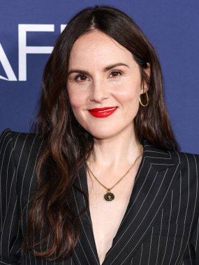 Michelle Dockery, 25 Ekim 2024 'te Hollywood, Los Angeles, Kaliforniya, ABD' deki TCL Çin Tiyatrosu IMAX 'ta düzenlenen Sony Pictures' Here 'ın 2024 Dünya Gösterimi' ne geldi..
