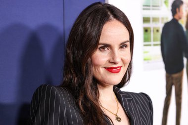 Michelle Dockery, 25 Ekim 2024 'te Hollywood, Los Angeles, Kaliforniya, ABD' deki TCL Çin Tiyatrosu IMAX 'ta düzenlenen Sony Pictures' Here 'ın 2024 Dünya Gösterimi' ne geldi..