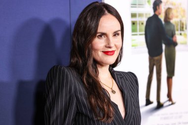 Michelle Dockery, 25 Ekim 2024 'te Hollywood, Los Angeles, Kaliforniya, ABD' deki TCL Çin Tiyatrosu IMAX 'ta düzenlenen Sony Pictures' Here 'ın 2024 Dünya Gösterimi' ne geldi..