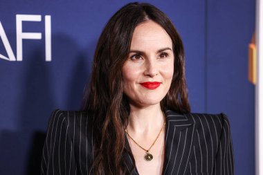 Michelle Dockery, 25 Ekim 2024 'te Hollywood, Los Angeles, Kaliforniya, ABD' deki TCL Çin Tiyatrosu IMAX 'ta düzenlenen Sony Pictures' Here 'ın 2024 Dünya Gösterimi' ne geldi..