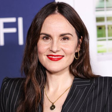Michelle Dockery, 25 Ekim 2024 'te Hollywood, Los Angeles, Kaliforniya, ABD' deki TCL Çin Tiyatrosu IMAX 'ta düzenlenen Sony Pictures' Here 'ın 2024 Dünya Gösterimi' ne geldi..
