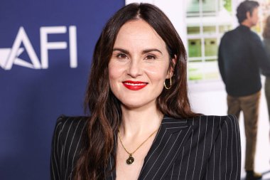 Michelle Dockery, 25 Ekim 2024 'te Hollywood, Los Angeles, Kaliforniya, ABD' deki TCL Çin Tiyatrosu IMAX 'ta düzenlenen Sony Pictures' Here 'ın 2024 Dünya Gösterimi' ne geldi..