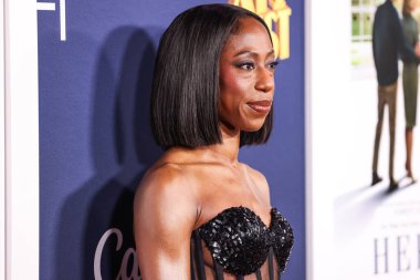 Nikki Amuka-Bird, 25 Ekim 2024 'te Hollywood, Los Angeles, Kaliforniya, ABD' de bulunan TCL Çin Tiyatrosu IMAX 'te düzenlenen Sony Pictures' Here 'ın 2024 Dünya Gösterimi' ne geldi..