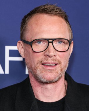 Paul Bettany, 25 Ekim 2024 'te Hollywood, Los Angeles, Kaliforniya, ABD' deki TCL Çin Tiyatrosu IMAX 'ta düzenlenen Sony Pictures' Here 'ın 2024 Dünya Gösterimi' ne geldi..