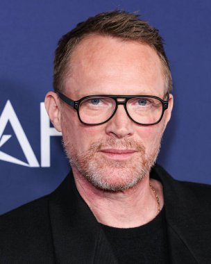 Paul Bettany, 25 Ekim 2024 'te Hollywood, Los Angeles, Kaliforniya, ABD' deki TCL Çin Tiyatrosu IMAX 'ta düzenlenen Sony Pictures' Here 'ın 2024 Dünya Gösterimi' ne geldi..