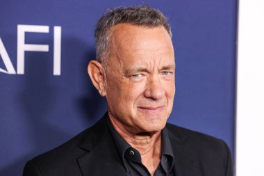 Tom Hanks, 25 Ekim 2024 'te Hollywood, Los Angeles, Kaliforniya, ABD' deki TCL Çin Tiyatrosu IMAX 'ta düzenlenen Sony Pictures' Here 'ın 2024 Dünya Gala Gösterimi' ne geldi..