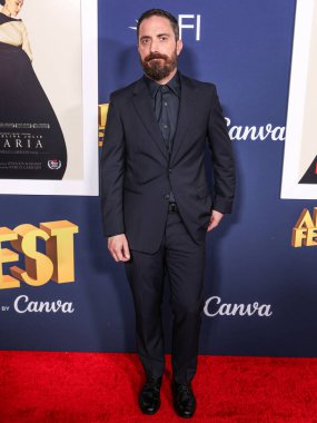 Pablo Larrain, 26 Ekim 2024 'te Hollywood, Los Angeles, Kaliforniya, ABD' deki TCL Çin Tiyatrosu IMAX 'ta düzenlenen Netflix' in 'Maria' sının 2024 AFI Festivali 'ne geldi..