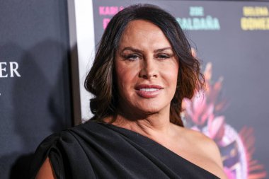 Karla Sofia Gascon, Netflix 'in' Emilia Perez 'adlı filminin açılış gecesi galası için 29 Ekim 2024' te Los Angeles, Kaliforniya, ABD 'de bulunan Amerikan Tiyatro Kompleksi' nde gerçekleşti.. 