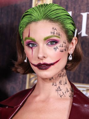 Carmella Rose, UTOPIA ve Casa Azul Organik Tekila tarafından sunulan Darren Dzienciol 'un Lanetli Otel Cadılar Bayramı Partisi 2024' e 1 Kasım 2024 'te Century City, Los Angeles, Kaliforniya' da düzenlenen Fairmont Century Plaza 'da ulaşır. (Fotoğraf: