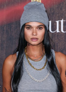 Daniela Braga, UTOPIA ve Casa Azul Organik Tekila tarafından sunulan Darren Dzienciol 'un Lanetli Otel Cadılar Bayramı Partisi 2024' e 1 Kasım 2024 'te Century City, Los Angeles, Kaliforniya, ABD' de düzenlenen Fairmont Century Plaza 'da geldi..