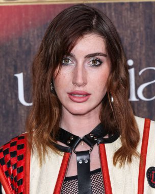 Tamara Buckley, UTOPIA ve Casa Azul Organik Tekila tarafından sunulan Darren Dzienciol 'un Lanetli Otel Cadılar Bayramı Partisi 2024' e 1 Kasım 2024 'te Century City, Los Angeles, Kaliforniya, ABD' de düzenlenen Fairmont Century Plaza 'da ulaşır.. 