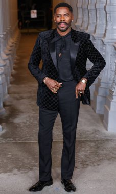 Gucci giyen Colman Domingo, Los Angeles 'taki Miracle Mile, Los Angeles, Kaliforniya, ABD' de 2 Kasım 2024 'te Gucci tarafından düzenlenen 13. LACMA Sanat ve Film Galası 2024' e geldi..