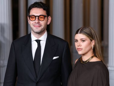 Elliot Grainge ve eşi Sofia Richie Grainge, 2 Kasım 2024 'te Los Angeles County Sanat Müzesi' nde düzenlenen 13. LACMA Sanat + Film Galası 2024 'e geldiler..