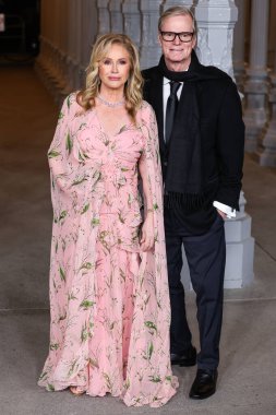 Kathy Hilton ve kocası Rick Hilton, 2 Kasım 2024 'te Los Angeles Eyalet Sanat Müzesi' nde düzenlenen 13. LACMA Sanat + Film Galası 2024 'e geldiler..