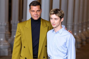Ricky Martin ve Troye Sivan, Gucci 'nin 2 Kasım 2024' te Los Angeles İlçe Sanat Müzesi 'nde düzenlediği 13. LACMA Sanat + Film Galası 2024' e geldiler..