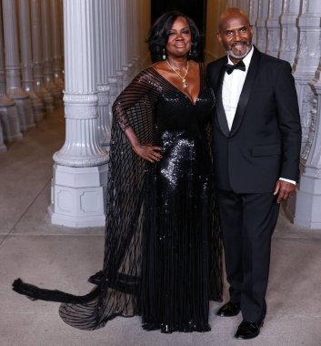 Viola Davis ve kocası Julius Tennon, 2 Kasım 2024 'te Los Angeles Eyalet Sanat Müzesi' nde düzenlenen 13. LACMA Sanat + Film Galası 2024 'e geldiler.. 