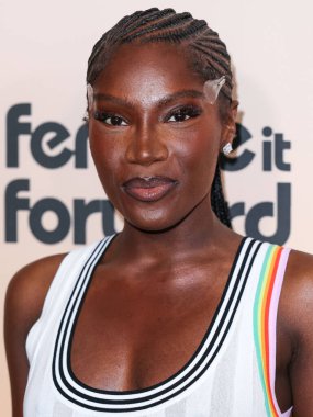 Doechii (Jaylah Ji 'ya Hickmon), 8 Kasım 2024' te Beverly Hilton Oteli 'nde düzenlenen 3. Geleneksel Femme It Forward' Give her FlowHERS 'ödül galasına geldi..