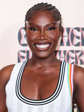 Doechii (Jaylah Ji 'ya Hickmon), 8 Kasım 2024' te Beverly Hilton Oteli 'nde düzenlenen 3. Geleneksel Femme It Forward' Give her FlowHERS 'ödül galasına geldi..