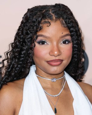 Halle Bailey, 8 Kasım 2024 'te Beverly Hilton Oteli' nde düzenlenen 3. Geleneksel Femme It Forward 'Give her FlowHERS' ödül galasına geliyor..