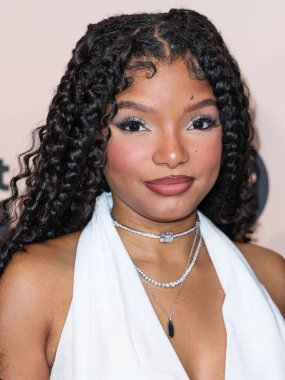 Halle Bailey, 8 Kasım 2024 'te Beverly Hilton Oteli' nde düzenlenen 3. Geleneksel Femme It Forward 'Give her FlowHERS' ödül galasına geliyor..