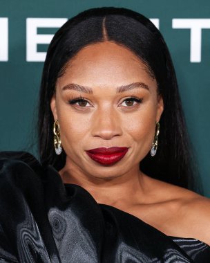 Allyson Felix, Paul Mitchell tarafından sunulan 2024 Bebek Galası 'na 9 Kasım 2024' te Batı Hollywood, Los Angeles, Kaliforniya, ABD 'de gerçekleştirilen Pasifik Tasarım Merkezi' nde ulaşır.. 