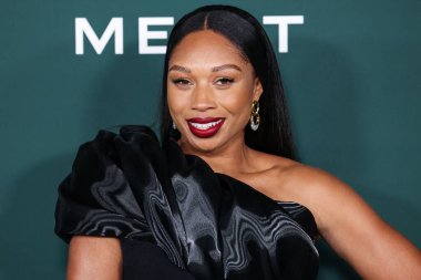 Allyson Felix, Paul Mitchell tarafından sunulan 2024 Bebek Galası 'na 9 Kasım 2024' te Batı Hollywood, Los Angeles, Kaliforniya, ABD 'de gerçekleştirilen Pasifik Tasarım Merkezi' nde ulaşır.. 