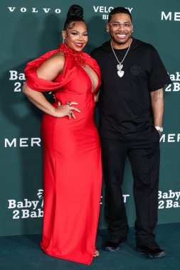 Ashanti ve Nelly, Paul Mitchell tarafından sunulan 2024 Bebek Galası 'na 9 Kasım 2024' te Batı Hollywood, Los Angeles, Kaliforniya, ABD 'de Pasifik Tasarım Merkezi' nde geldiler.. 