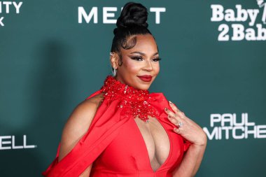 Ashanti, Paul Mitchell tarafından sunulan 2024 Bebek Galası 'na 9 Kasım 2024' te Batı Hollywood, Los Angeles, Kaliforniya, ABD 'de gerçekleştirilen Pasifik Tasarım Merkezi' nde ulaşır.. 