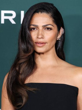 Camila Alves McConaughey wearing Roland Mouret arrives at the 2024 Baby2Baby Gala Presented by Paul Mitchell held at the Pacific Design Center on November 9, 2024 in West Hollywood, Los Angeles, California, United States.  clipart