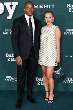 Geoffrey Ogunlesi ve Jennifer Meyer, Paul Mitchell 'in 9 Kasım 2024' te Batı Hollywood, Los Angeles, Kaliforniya, ABD 'deki Pasifik Tasarım Merkezi' nde düzenlediği 2024 Bebek Galası 'na geldiler.. 