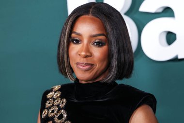 Georges Çakra FW24 Couture giyen Kelly Rowland, Paul Mitchell 'in 9 Kasım 2024' te Batı Hollywood, Los Angeles, Kaliforniya, ABD 'de düzenlenen Pasifik Tasarım Merkezi' nde sunduğu 2024 Bebek Galasına ulaştı..