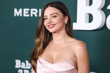 Miranda Kerr wearing Pamella Roland SS25 RTW arrives at the 2024 Baby2Baby Gala Presented by Paul Mitchell held at the Pacific Design Center on November 9, 2024 in West Hollywood, Los Angeles, California, United States. clipart