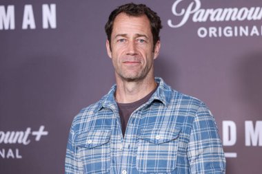 Colin Ferguson 12 Kasım 2024 'te Hollywood, Los Angeles, Kaliforniya' da Paramount Pictures Studios 'taki Paramount Theatre' da düzenlenen Los Angeles Premiere Of Paramount + 's Original Series Landman' ın 1. sezonuna geliyor..