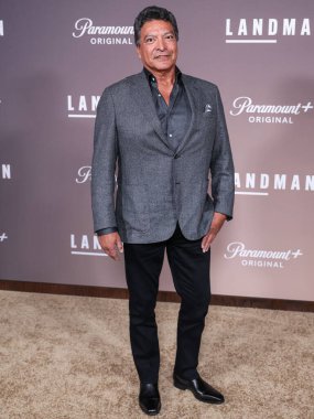 Gil Birmingham, Paramount + 's Original Series Landman' ın Los Angeles Prömiyeri 'ne 12 Kasım 2024' te Paramount Pictures Studios 'taki Paramount Tiyatrosu' nda düzenlenen 1..