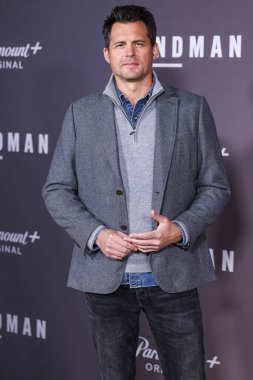 Kristoffer Polaha, Paramount + 's Original Series' Landman 'ın Los Angeles Premiere of Paramount Pictures Stüdyoları' ndaki Paramount Tiyatrosu 'nda 12 Kasım 2024' te düzenlenen 1..