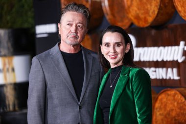 Mark Collie ve eşi Tammy Stewart, Paramount + 's Original Series Landman' ın Los Angeles Premiere of Paramount Pictures Stüdyoları 'ndaki Paramount Tiyatrosu' na 12 Kasım 2024 'te geldiler..