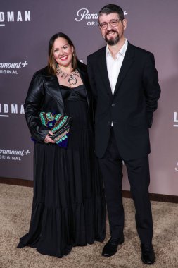Shannon Hoch ve Jason Hoch, Paramount + 's Original Series Landman' ın Los Angeles Premiere of Paramount Pictures Stüdyoları 'ndaki Paramount Tiyatrosu' nda 12 Kasım 2024 'te düzenlenen 1..