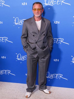 Daniel Craig, 13 Kasım 2024 'te Los Angeles, Kaliforniya, ABD' deki Amerikan Tiyatro Kompleksi 'nde düzenlenen A24' ün Queer 'inin Los Angeles prömiyerine geldi..