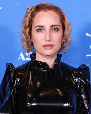 Zoe Lister-Jones, 13 Kasım 2024 'te Los Angeles, Kaliforniya, ABD' de bulunan Amerika Tiyatro Kompleksi Yönetmenler Birliği 'nde düzenlenen A24' ün 'Queer' inin Los Angeles prömiyerine geldi.. 