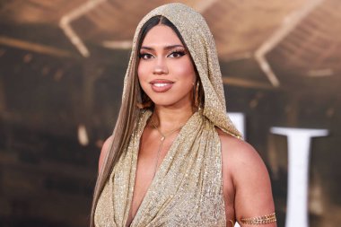 Asia Monet, 18 Kasım 2024 'te Hollywood, Los Angeles, Kaliforniya, ABD' deki TCL Çin Tiyatrosu IMAX 'te düzenlenen Paramount Pictures' ın 'Gladyatör II' nin Los Angeles prömiyerine geldi..
