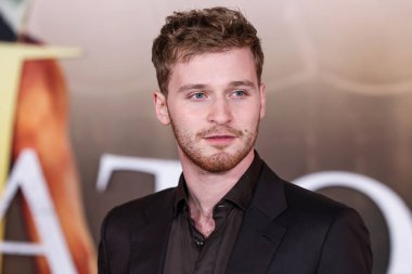 Fred Hechinger, 18 Kasım 2024 'te Hollywood, Los Angeles, Kaliforniya, ABD' deki TCL Çin Tiyatrosu IMAX 'te düzenlenen Paramount Pictures' Gladyatör II 'nin Los Angeles galasına geldi..