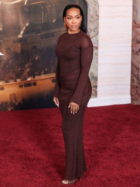Malika Haqq, 18 Kasım 2024 'te Hollywood, Los Angeles, Kaliforniya, ABD' deki TCL Çin Tiyatrosu IMAX 'te düzenlenen Paramount Pictures' Gladyatör II 'nin Los Angeles galasına geldi..