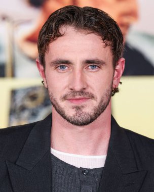 Gucci giyen Paul Mescal, 18 Kasım 2024 'te Hollywood, Los Angeles, Kaliforniya, ABD' deki TCL Çin Tiyatrosu IMAX 'te düzenlenen Paramount Pictures' Gladyatör II 'nin Los Angeles galasına geldi..